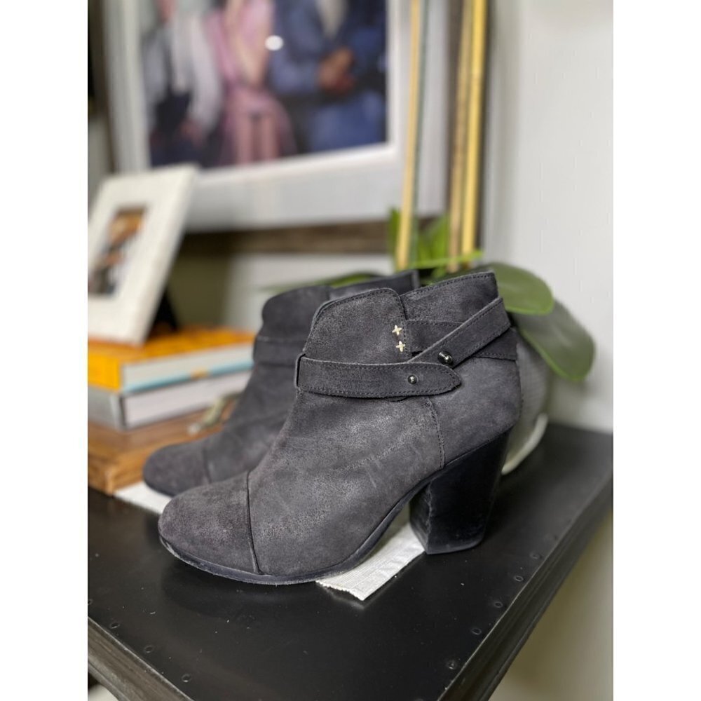 Rag & Bone Harrow Boot Asphalt Waxy Womens Size 3… - image 7